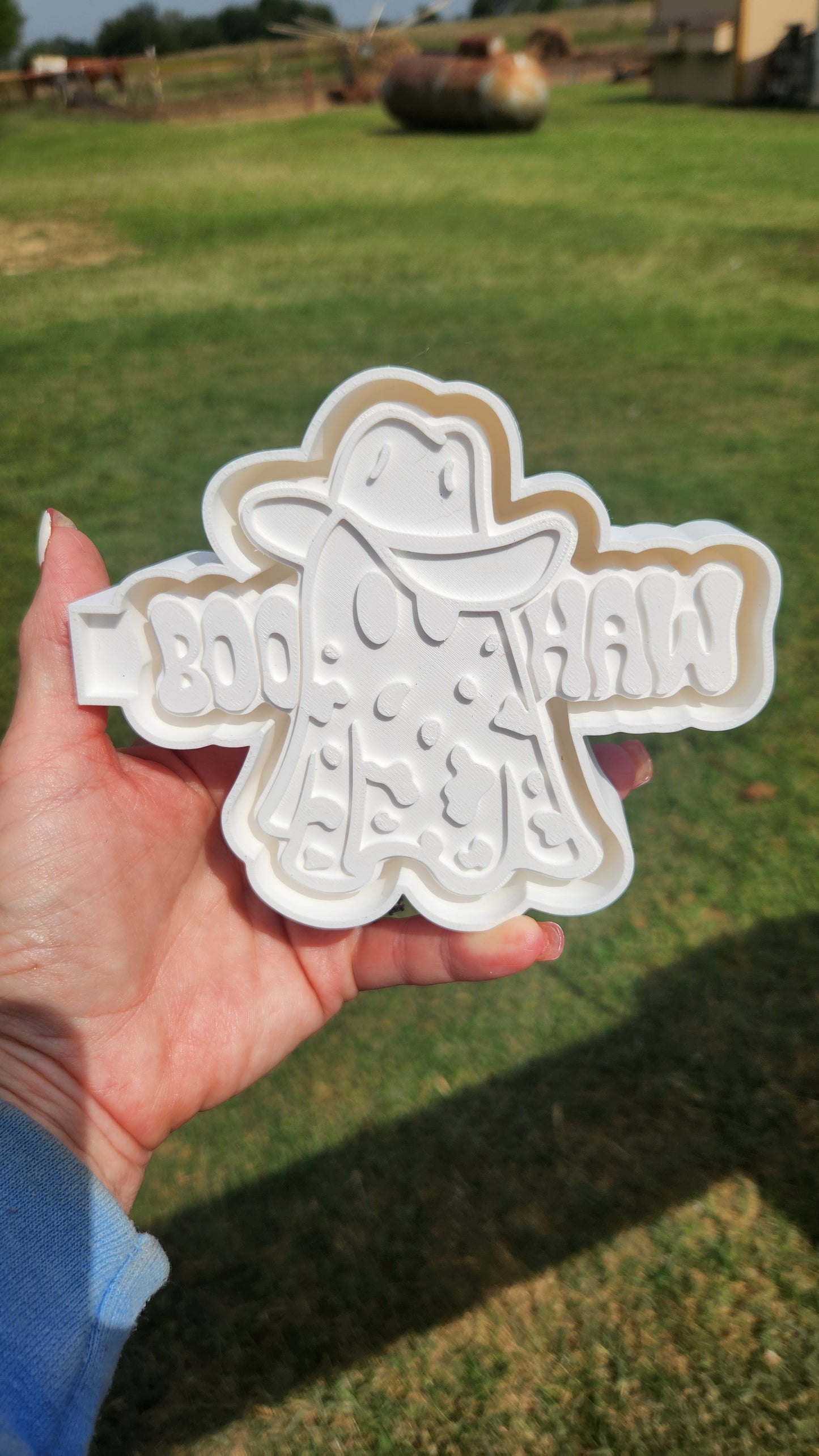Boo Haw Ghost silicone mold