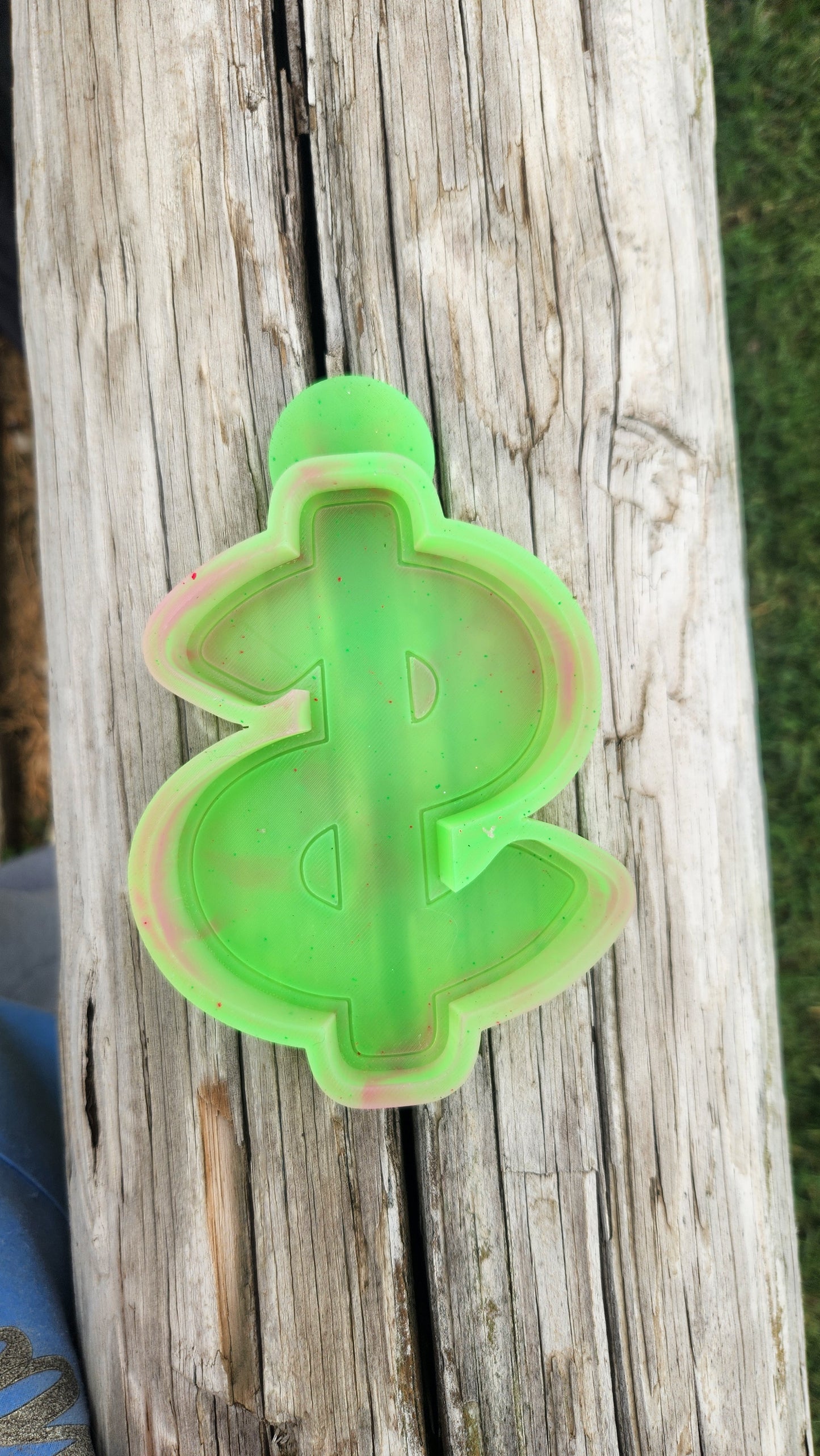 Dollar Sign silicone mold